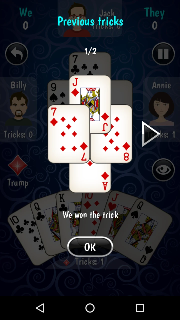 Omi the trumps screenshot